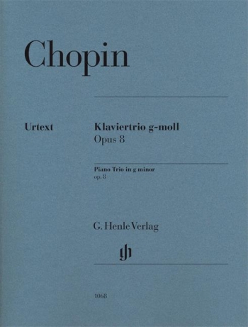Trio In G Minor Op8: Violin, Cello, Piano (Henle)