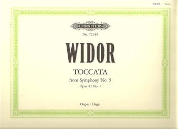 Toccata From Symphony No. 5Op.42/1: Organ (Peters)