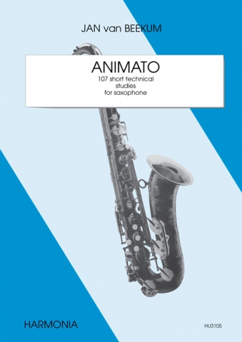 Animato: 107 Short Technical Studies: Alto Or Tenor Saxophone