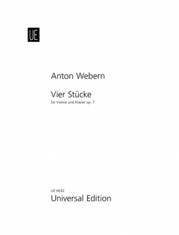 Vier Stucke OP 7: Violin & Piano (Universal)