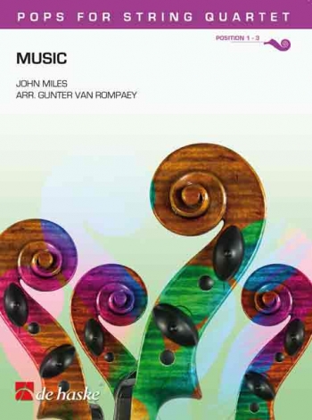 Music String Quartet: Score & Parts (Jon Miles Arr Van Rompaey)