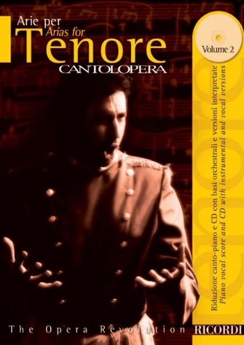 Various: Arias For Tenor Vol2 (Cantolopera) Tenor Voice And Piano: Book & Cd