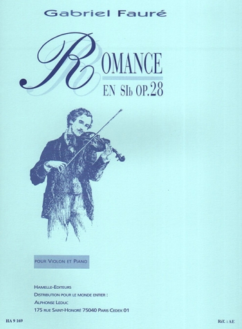 Romance Bb Major Op.28: Violin & Piano (Hamelle)