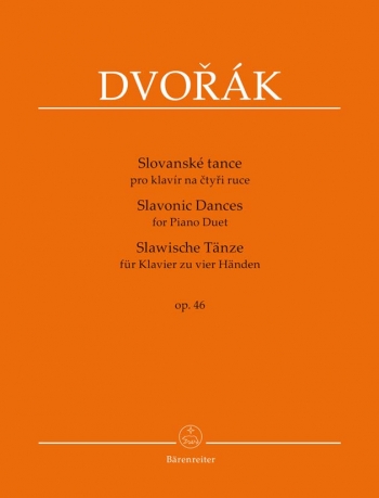 Slavonic Dances: OP.46 Piano Duet (Barenreiter)