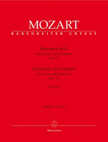 Concerto No.17 K453 2 Piano: Score (Barenreiter)