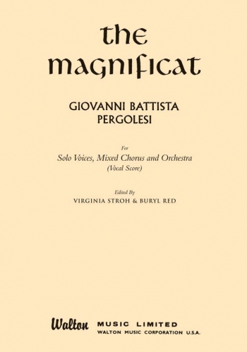 Magnificat: Vocal Score (Walton)
