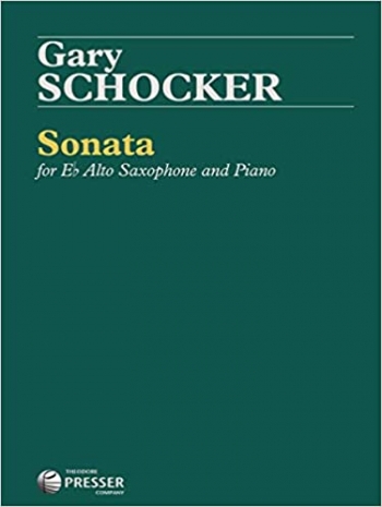 Sonata: Alto Sax & Piano (Presser)
