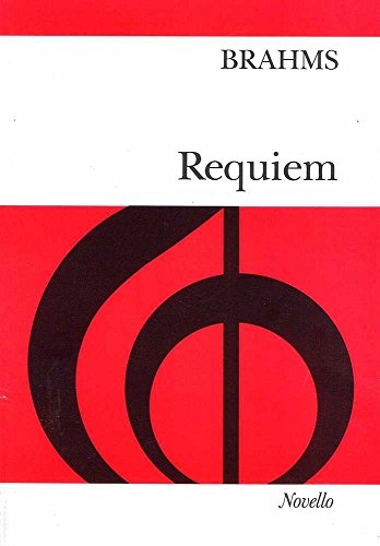 Brahms - Requiem alemão Op. 45 canto, coro e piano - A German Requiem Op.45  - piano vocal score - Breitkopf