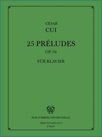 25 Preludes Piano(Forberg)