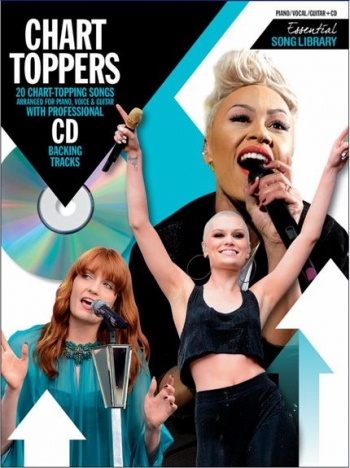 Essential Song Library: Chart Toppers:: Piano Vocal Guitar: Book & Backing Tracks