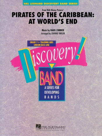 Discovery Band: Pirates Of The Carribean: Concert Band Score & Parts