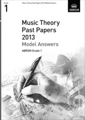 OLD STOCK SALE -  ABRSM: Music Theory Past Papers 2014 Model Answers Grade 1