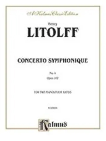 Litolff Concerto Symphonique 2 Pianos (Kalmus)