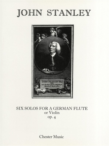 Six Solos Op.4 For Flute Or Violin And Continuo