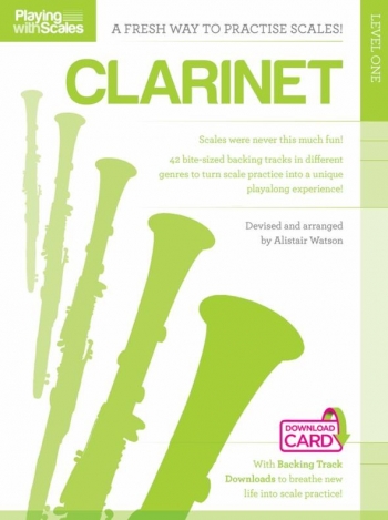 Playing With Scales: Clarinet Level 1 (Book/Download)