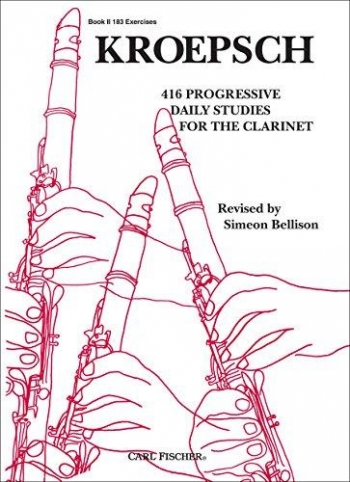 416 Progressive Daily Studies: Book 2: 183 Exercises: Clarinet
