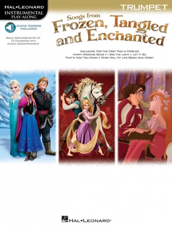 Songs From Frozen, Tangled And Enchanted: Trumpet (Book/Online Audio)