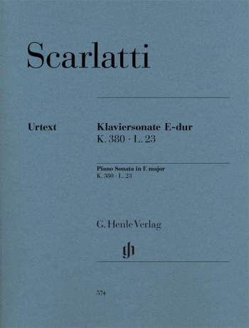 Piano Sonata In E Major K.380, L.23 (Henle)