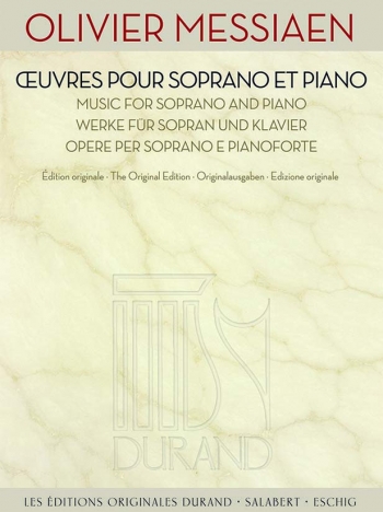 Œuvres Pour Sporano Et Piano - Works For Soprano & Piano