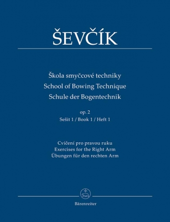 School Of Bowing Technique Violin: Op.2 Part 1 (Barenreiter)