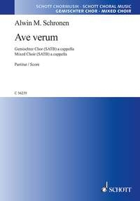 Ave Verum Corpus:  Vocal: Satb Unaccompanied