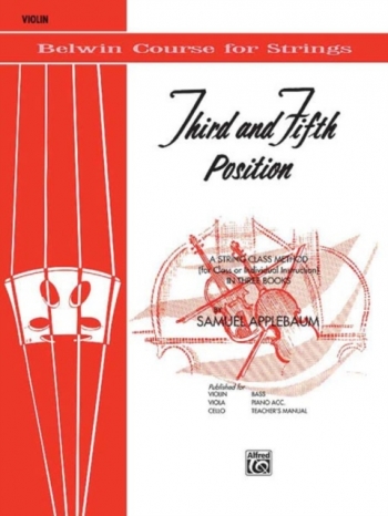 Third & Fifth Postition Studies Violin (applebaum)