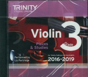 OLD STOCK Trinity College London Violin Grade 3 Violin CD Only 2016-2019
