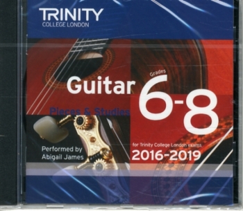 OLD SALE - Trinity College London Guitar Exam Pieces: Cd Of Pieces 6-8: 2016-2019 Cd Only