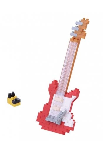 Nanoblock Electric Red Guitar