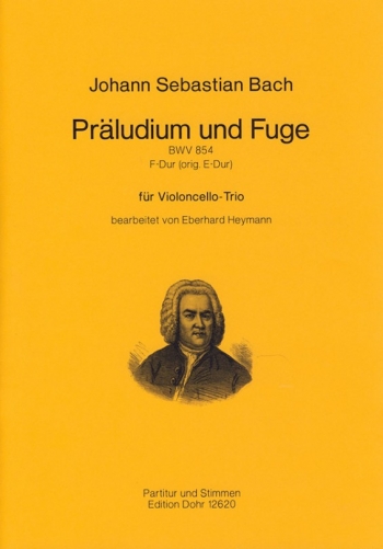 Prelude & Fugue FMajor BWV854 Cello Trio