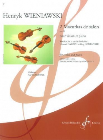 2 Mazurkas De Salon Opus 12: Violin & Piano