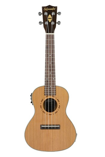 Native Salamander Concert Ukulele With Pre Amp