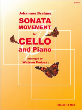 Sonata Movement (Sonatensatz, 1853) Arranged For Cello And Piano By Watson Forbes