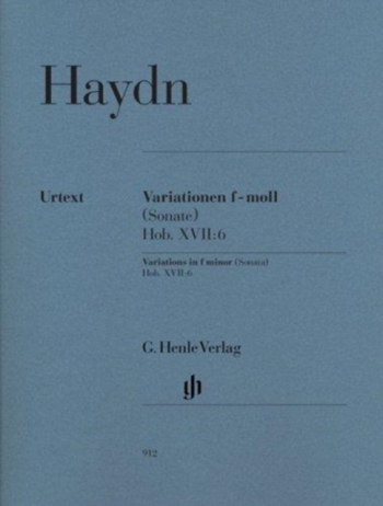 Variations In F Minor (Sonata) - Hob. XVII:6: Piano (Henle)