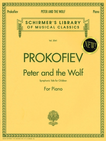 Peter And The Wolf  Piano (Schirmer)