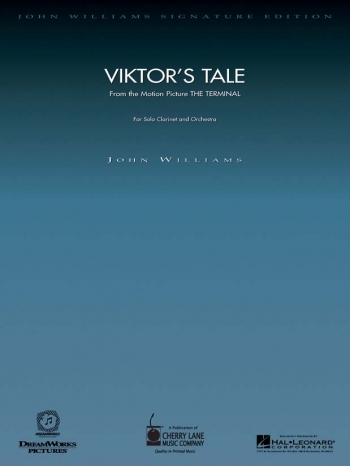 Viktor's Tale (from THE TERMINAL):  For Solo Clarinet And Orchestra: Score & Parts