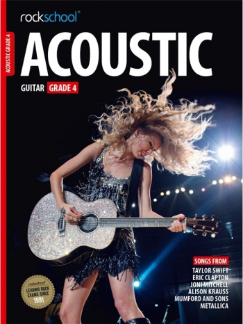 Rockschool Acoustic Guitar 4 (2016+) Book & Online Audio