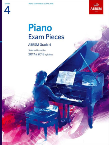 ABRSM Piano Exam Pieces 2017 & 2018 Grade 4 Book Only