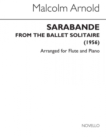 Sarabande From Solitaire: Flute & Piano