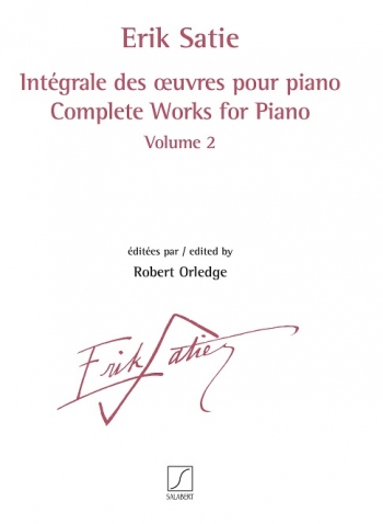 Intégrale Des Œuvres Pour Piano Volume 2 (Salabert)