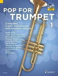 Pop For Trumpet: 12 Pop-Hits In Easy Arrangements: Book & Cd