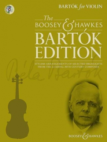 Bartók For Violin: Violin & Piano With Audio CD (Boosey & Hawkes)
