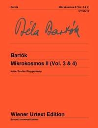 Mikrokosmos Band II (Vol. 3 & 4) Piano (Wiener)
