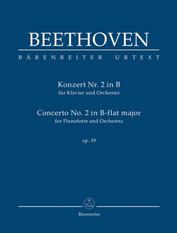 Concerto For Piano No.2 In B-flat, Op.19 Study Score (Urtext) (Barenreiter)