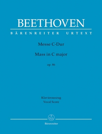 Mass C, Op.86 (L) (Urtext) (Barenreiter)