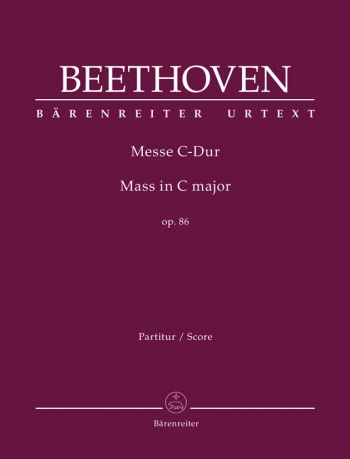 Mass in C, Op.86 (L) (Urtext) (Barenreiter)