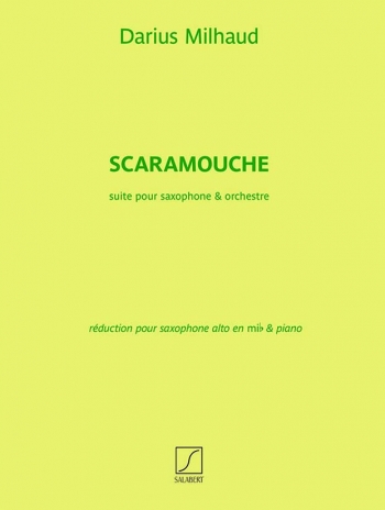 Scaramouche: Alto Saxophone and Piano (Salabert)