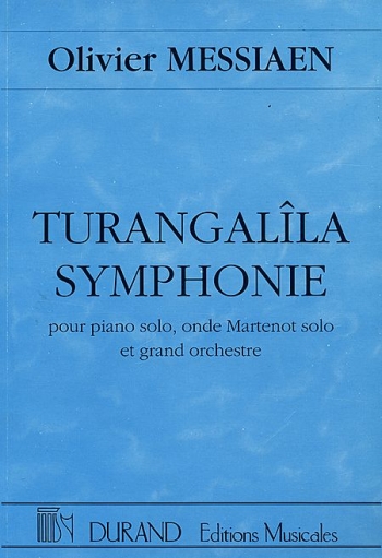Turangalila Poche (Version 1990 )Study Score (Durand)