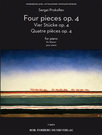 Four pieces op.4 : Piano