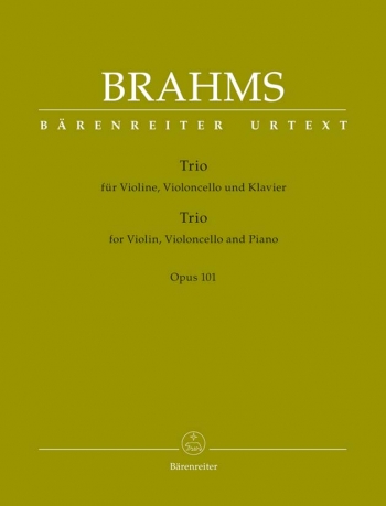 Piano Trio in C minor, Op.101 (Urtext). : Mixed Ensemble: (Barenreiter)